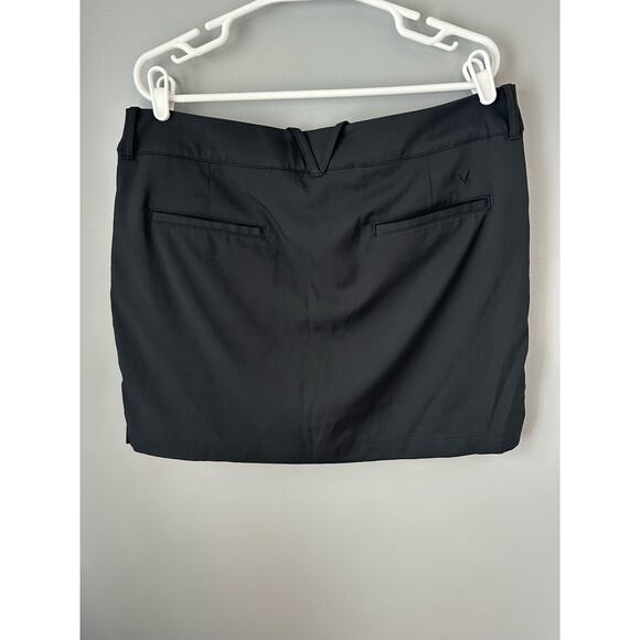 Callaway Women’s Black Skort Opti dry Size 16 - Picture 2 of 5